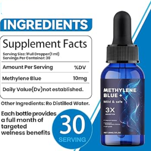Methylene Blue 10%-30mls