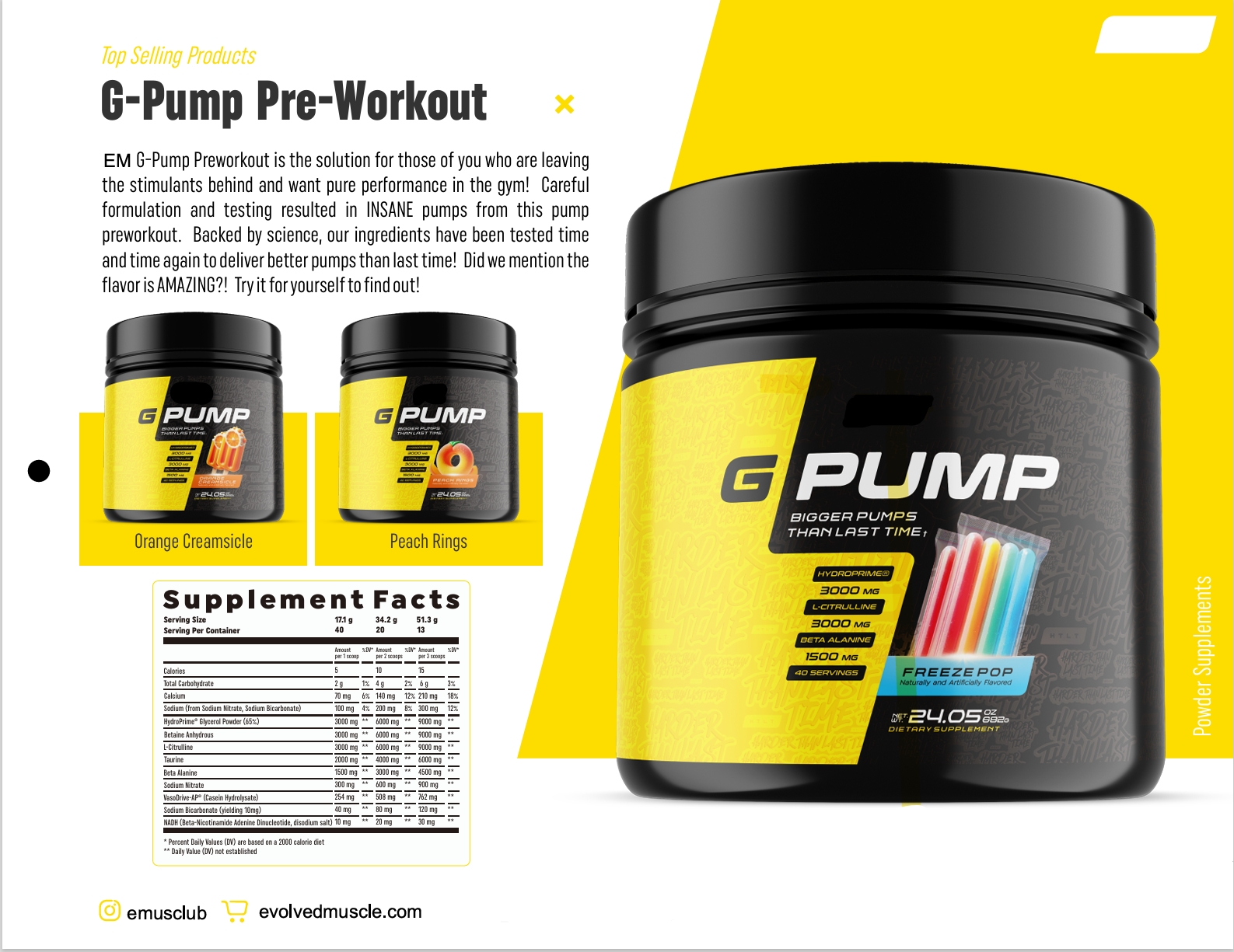 G PUMP
